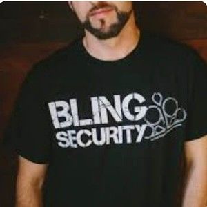 Paparazzi Bling Security Black Medium T-Shirt